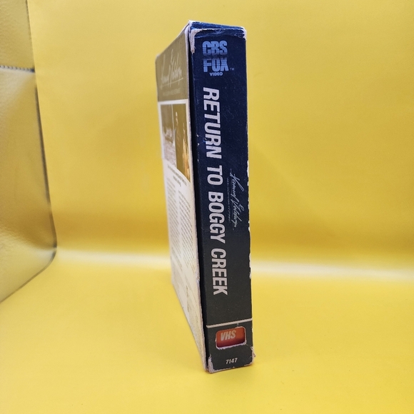 Return To Boggy Creek VHS 1983 Big Box Release Sliding Case Horror Scary - Picture 3 of 7